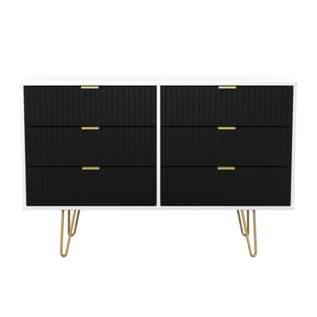Linear 6 Drawer Midi Chest