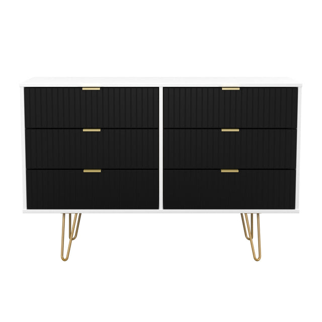 Linear 6 Drawer Midi Chest