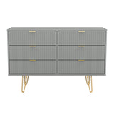 Linear 6 Drawer Midi Chest