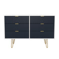 Linear 6 Drawer Midi Chest