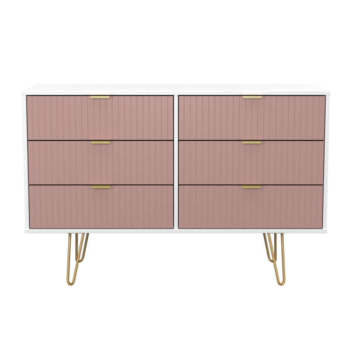 Linear 6 Drawer Midi Chest