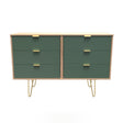 Linear (F) 6 Drawer Midi Chest
