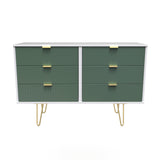 Linear 6 Drawer Midi Chest