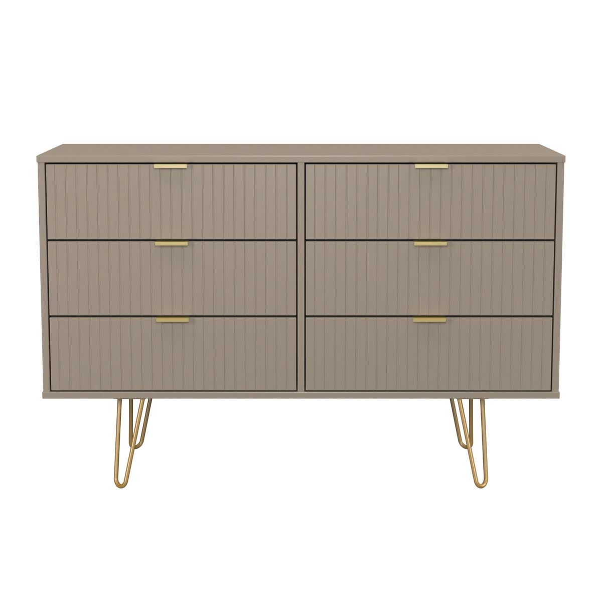 Linear 6 Drawer Midi Chest
