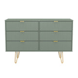 Linear 6 Drawer Midi Chest