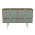 Linear 6 Drawer Midi Chest