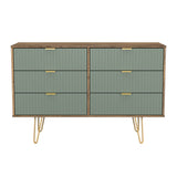 Linear 6 Drawer Midi Chest
