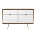 Linear 6 Drawer Midi Chest