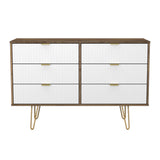 Linear 6 Drawer Midi Chest