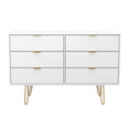 Linear 6 Drawer Midi Chest
