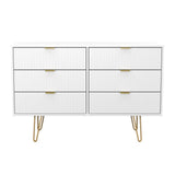 Linear 6 Drawer Midi Chest