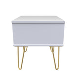 Linear 1 Drawer Bedside Cabinet  with Legs