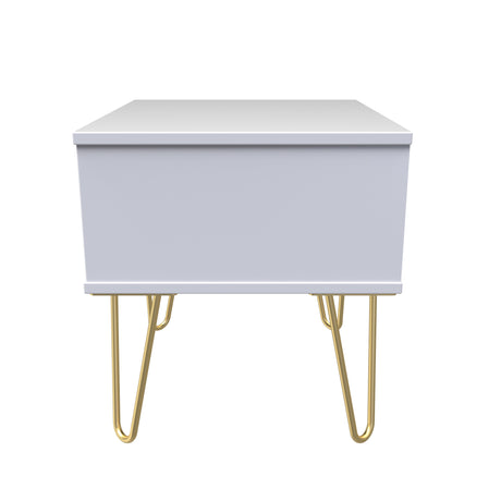 Linear 1 Drawer Bedside Cabinet  with Legs
