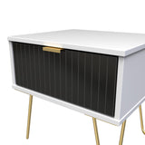 Linear 1 Drawer Bedside Cabinet  with Legs