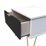 Linear 1 Drawer Bedside Cabinet  with Legs