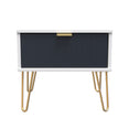 Linear 1 Drawer Bedside Cabinet  with Legs