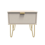 Linear 1 Drawer Bedside Cabinet  with Legs