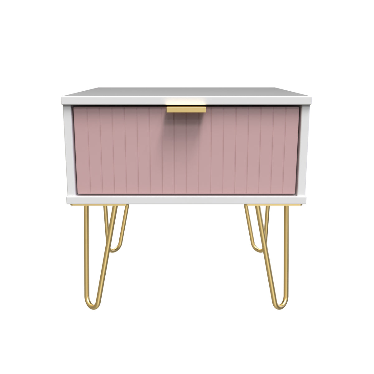 Linear 1 Drawer Bedside Cabinet  with Legs