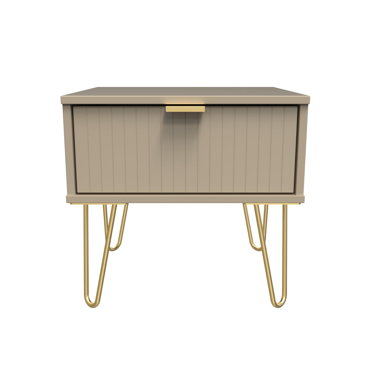Linear 1 Drawer Bedside Cabinet  with Legs