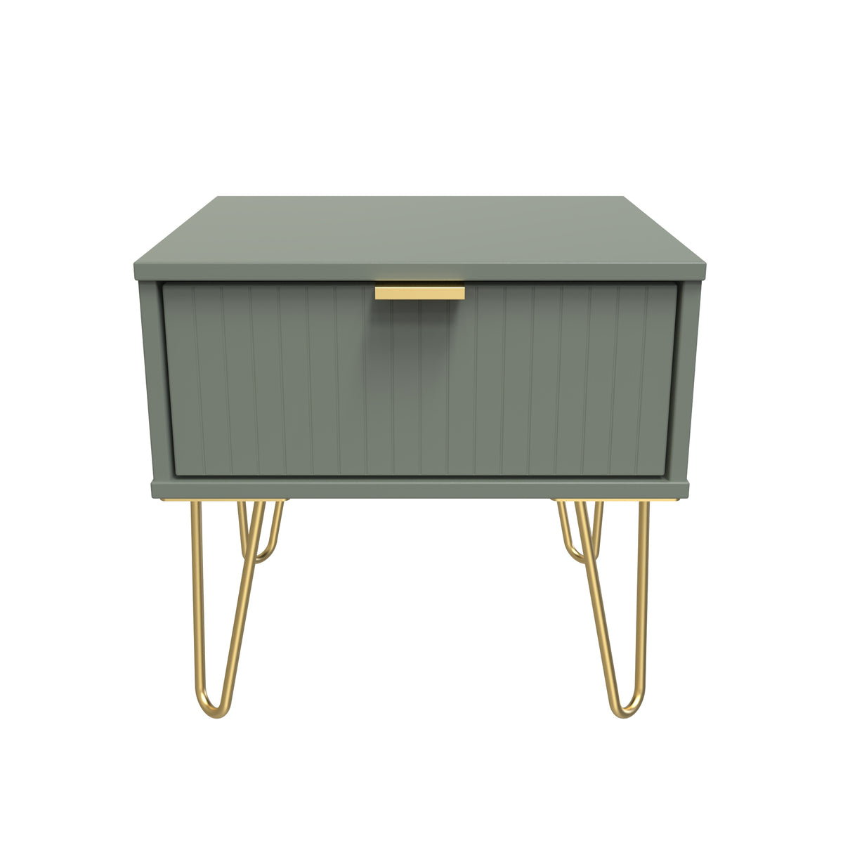 Linear 1 Drawer Bedside Cabinet  with Legs