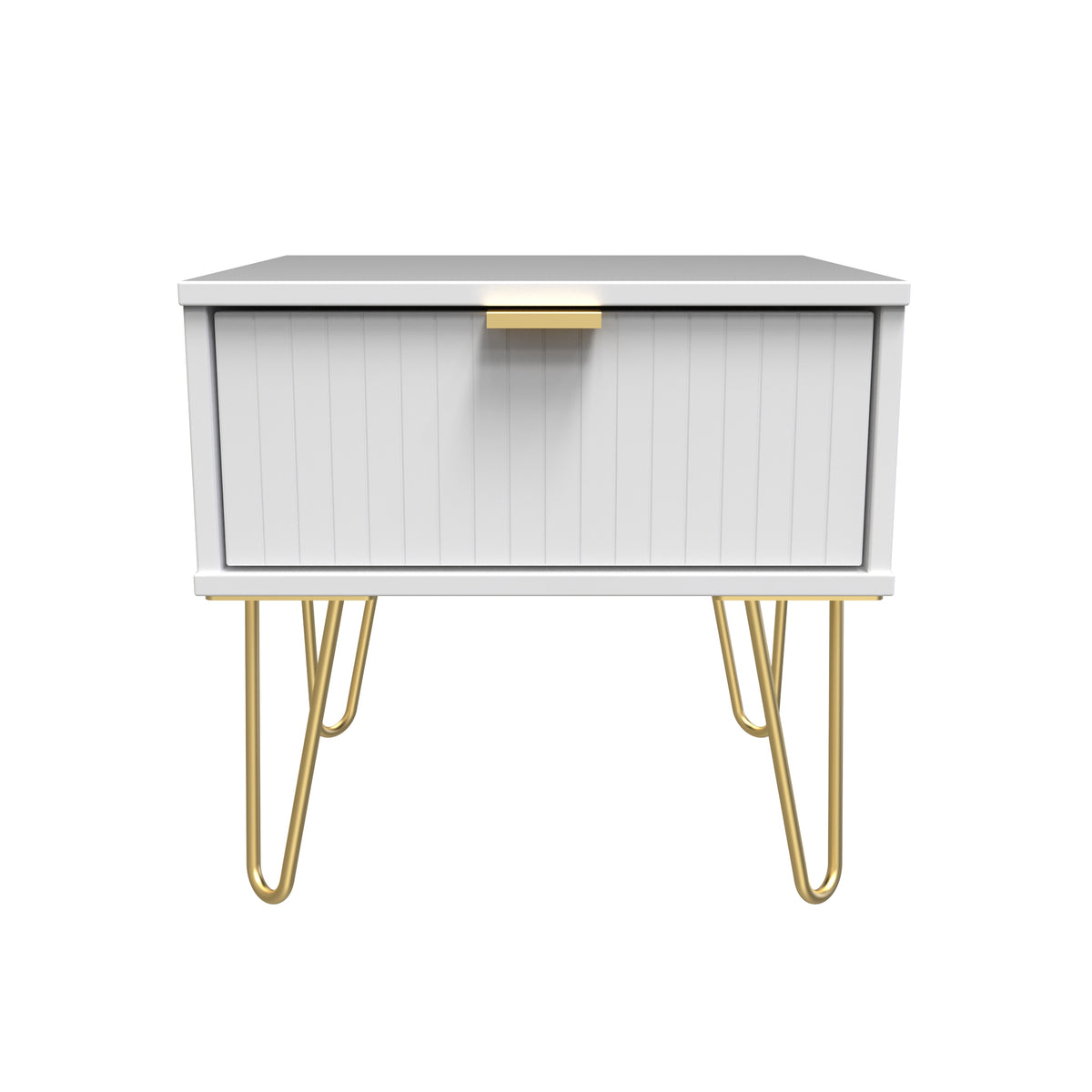 Linear 1 Drawer Bedside Cabinet  with Legs