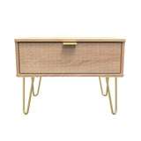 Linear 1 Drawer Midi Chest with Legs