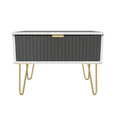 Linear 1 Drawer Midi Chest with Legs