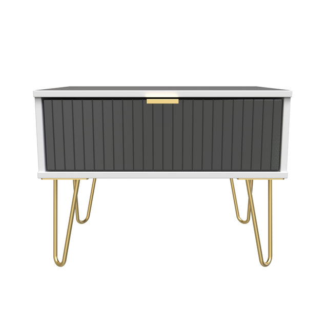 Linear 1 Drawer Midi Chest with Legs