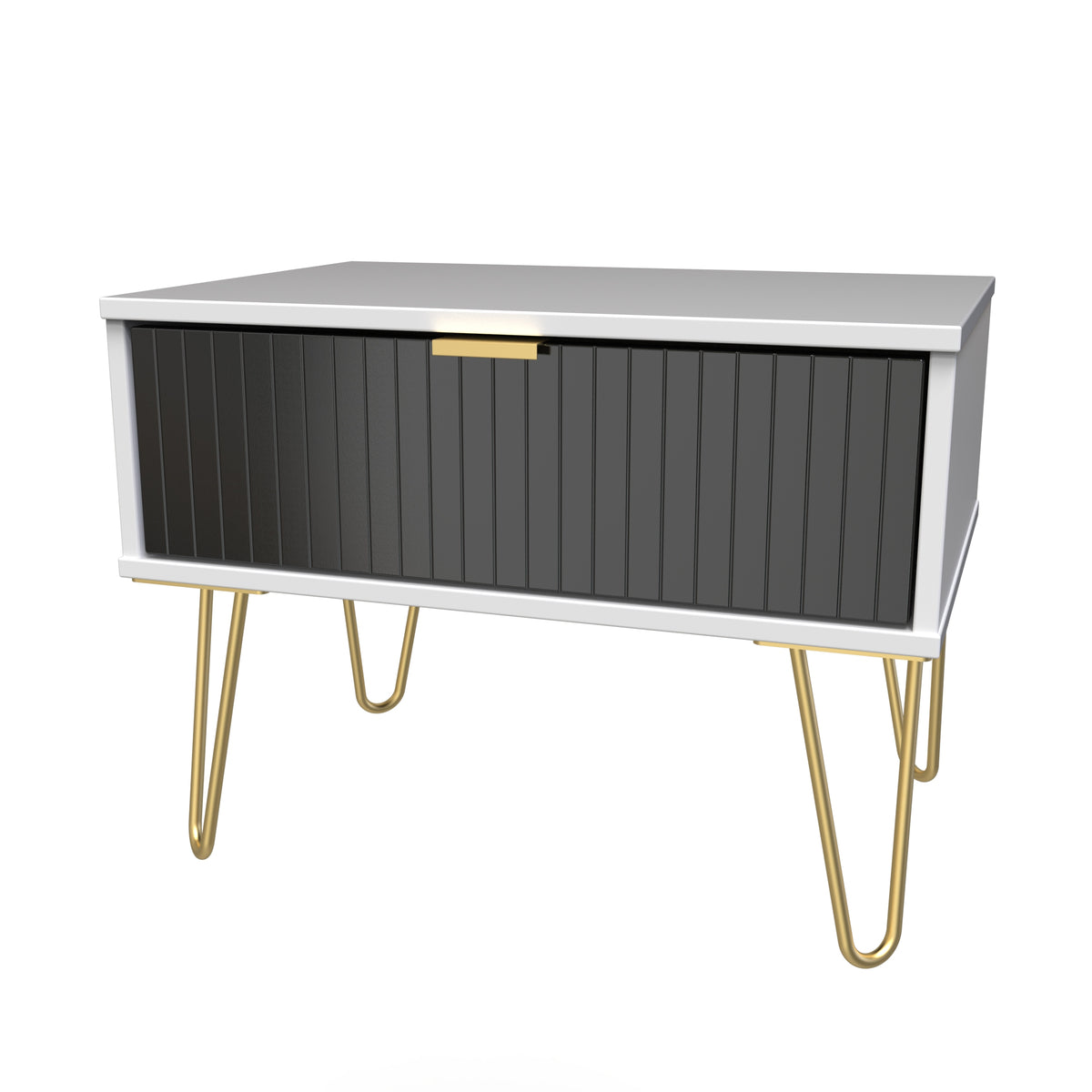 Linear 1 Drawer Midi Chest with Legs