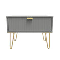 Linear 1 Drawer Midi Chest with Legs