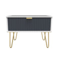 Linear 1 Drawer Midi Chest with Legs