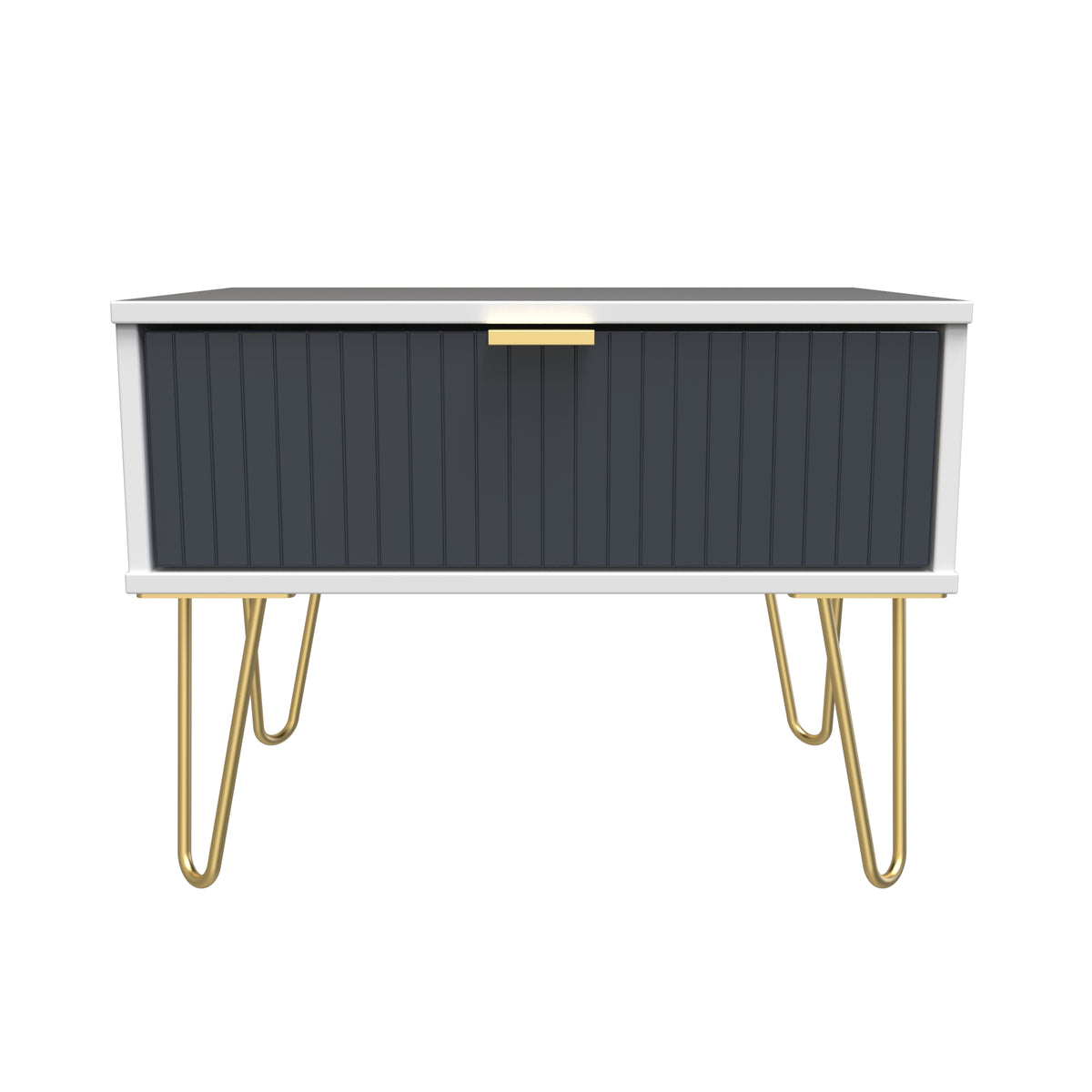 Linear 1 Drawer Midi Chest with Legs