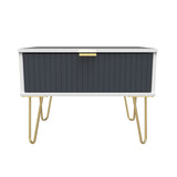 Linear 1 Drawer Midi Chest with Legs