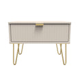 Linear 1 Drawer Midi Chest with Legs