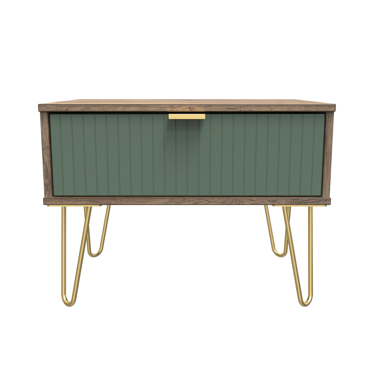 Linear 1 Drawer Midi Chest with Legs