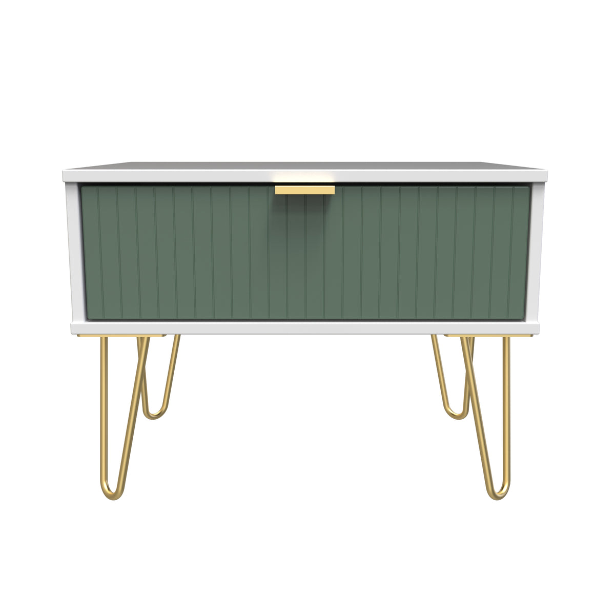 Linear 1 Drawer Midi Chest with Legs