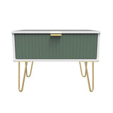 Linear 1 Drawer Midi Chest with Legs