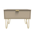 Linear 1 Drawer Midi Chest with Legs