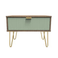 Linear 1 Drawer Midi Chest with Legs