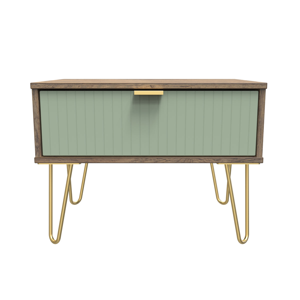 Linear 1 Drawer Midi Chest with Legs