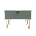 Linear 1 Drawer Midi Chest with Legs