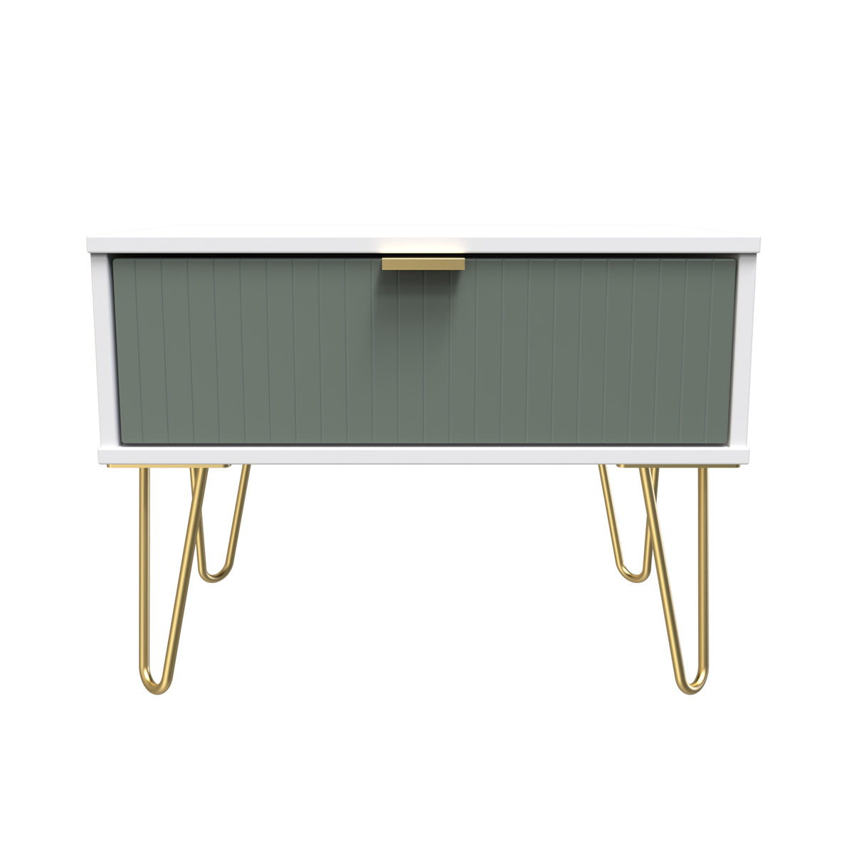 Linear 1 Drawer Midi Chest with Legs