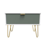 Linear 1 Drawer Midi Chest with Legs