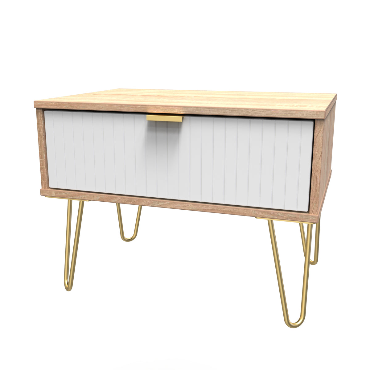 Linear (F) 1 Drawer Midi Chest with Legs