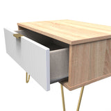 Linear (F) 1 Drawer Midi Chest with Legs