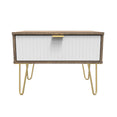 Linear 1 Drawer Midi Chest with Legs
