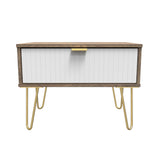 Linear 1 Drawer Midi Chest with Legs
