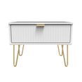 Linear 1 Drawer Midi Chest with Legs