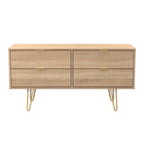 Linear 4 Drawer Bed Box