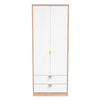 Linear (F) Tall 2 Drawer Wardrobe